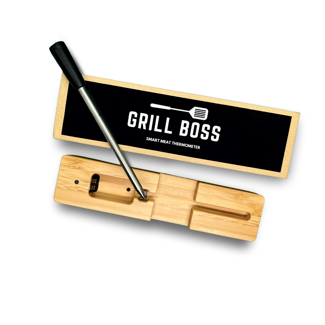 Grill Boss Wireless Smart Meat Thermometer, Meat Temperature Probe